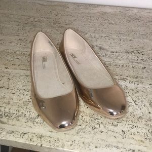 ASOS Rose Gold 7 1/2 Flats